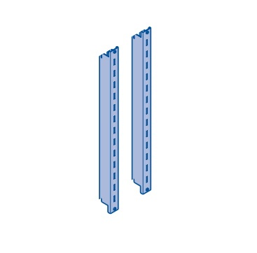 Regalhalter-Set kurz (2 Stück) für Leiste Gerätehalter