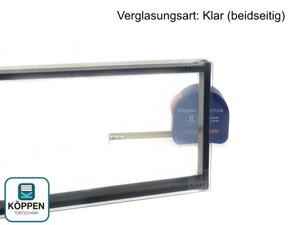 Kunststoff-Doppelscheibe Klar L-Kassettenfenster - Hörmann / Novoferm  Ersatzteile günstig für Tore und mehr