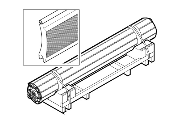 Ersatzbehang / Rolltorpanzer Decotherm TGT in Ihrer Torgröße