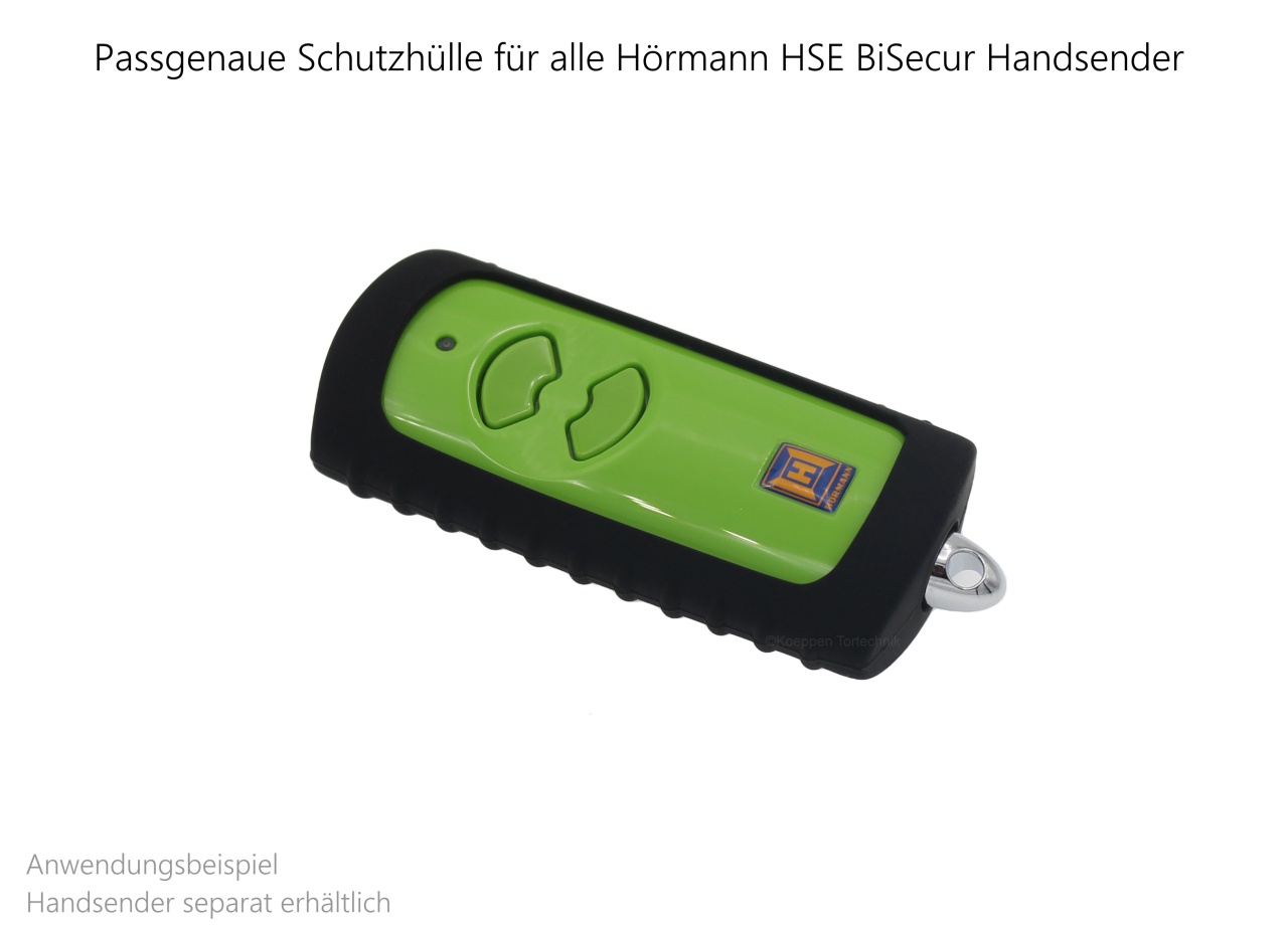 Handsender Hörmann HSE4 BS mit BiSecur Chrom Classic Grau