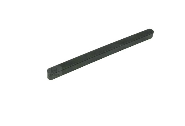 Keil ( Paßfeder) für Massivwelle Länge +/- 100 mm schwarz